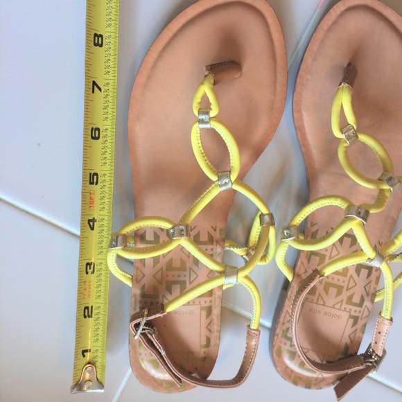 Dolce Vita women's 6.5 stretch gladiator T cord sling back STELLA sandals - Picture 5 of 6